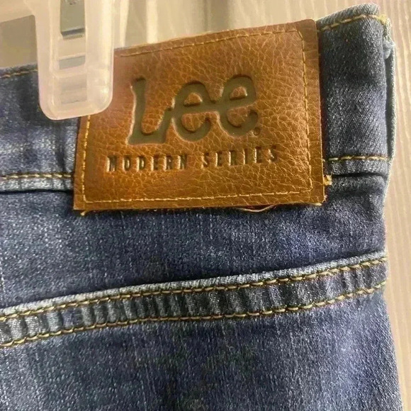 Mens Lee Regular Fit Tapered Leg denim jeans size 40 x 30 - Picture 10 of 12